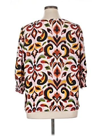 Hope & Harlow 3/4 Sleeve Blouse (view 2)