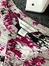 Christopher & Banks Floral Purple 3/4 Sleeve Blouse Size S - photo 7