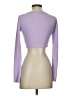 Shein Purple Long Sleeve Top Size 4 - photo 2