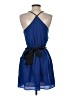 XXI 100% Polyester Blue Casual Dress Size S - photo 2