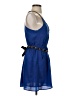 XXI 100% Polyester Blue Casual Dress Size S - photo 4