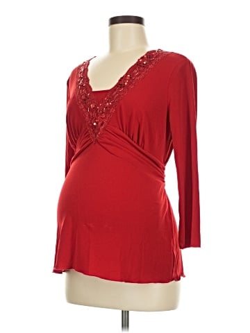 Motherhood 3/4 Sleeve Top (view 1)