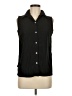 White Stag 100% Polyester Black Sleeveless Blouse Size S - photo 1
