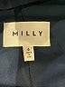 Milly Solid Black Cocktail Dress Size 6 - photo 7