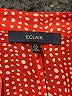 Eclair 100% Polyester Red Sleeveless Blouse Size XS - photo 7