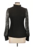 Unbranded Black Long Sleeve Top Size L - photo 1