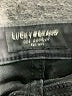 Lucky Brand Chevron-herringbone Black Jeans Size 6 - photo 4