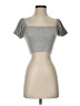 Forever 21 Gray Short Sleeve Top Size S - photo 1