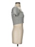 Forever 21 Gray Short Sleeve Top Size S - photo 4
