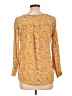 Suzanne Betro Yellow Long Sleeve Blouse Size L - photo 2