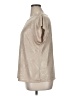 Assorted Brands Metallic Tan Short Sleeve Blouse Size XL - photo 5