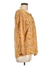 Suzanne Betro Yellow Long Sleeve Blouse Size L - photo 4