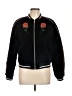 Sandro 100% Polyester Black Jacket Size Lg (3) - photo 1