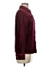 Shein Burgundy Long Sleeve Blouse Size M - photo 4