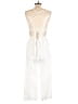 Forever 21 Contemporary Solid Ivory Jumpsuit Size M - photo 2