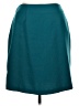 Unbranded 100% Polyester Solid Teal Formal Skirt Size 16 - photo 1