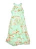 Speechless 100% Polyester Floral Green Dress Size 7 - photo 1