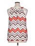 AB Studio 100% Polyester Orange Tank Top Size XL - photo 2