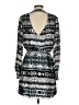 Parker Print Gray Casual Dress Size XS - photo 2