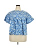 Unbranded Blue Short Sleeve Blouse Size 2X (estimated) - photo 1