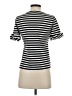 J.Crew 100% Cotton Stripes Black Short Sleeve Top Size XS - photo 2