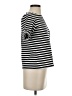 J.Crew 100% Cotton Stripes Black Short Sleeve Top Size XS - photo 4