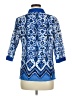 Covington 100% Cotton Blue 3/4 Sleeve Blouse Size M (petite) - photo 2