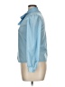 Alicia 100% Polyester Blue Long Sleeve Blouse Size 14 (petite) - photo 5