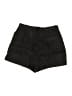 Zara Solid Black Shorts Size S - photo 2