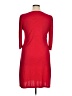 Chadwicks 100% Polyester Solid Red Casual Dress Size 16 (petite) - photo 2