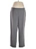 Paraphrase Solid Gray Dress Pants Size 16 - photo 1