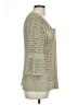 T Tahari 100% Polyester Green Cardigan Size L (estimated) - photo 4