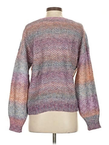 Aqua Pullover Sweater (view 2)