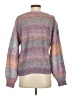 Aqua Tie-dye Purple Pullover Sweater Size S - photo 2