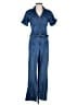 Jonathan Simkhai 100% Cotton Blue Jumpsuit Size 0 - photo 1