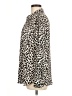 Talbots Outlet 100% Polyester Animal Print Ivory Long Sleeve Blouse Size M - photo 5