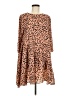 Hayden 100% Polyester Animal Print Brown Casual Dress Size M - photo 1