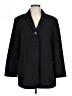 Marisa Minicucci Houndstooth Black Wool Coat Size 12 - photo 1