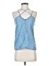 RVCA 100% Lyocell Blue Sleeveless Blouse Size XS - photo 1