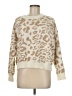 Unbranded 100% Acrylic Animal Print Tan Pullover Sweater Size M - photo 1