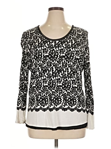 Kelly By Clinton Kelly Long Sleeve Top (view 1)