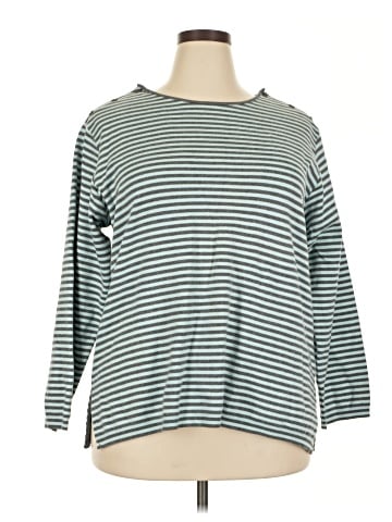 Joan Vass Pullover Sweater (view 1)