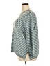 Joan Vass 100% Cotton Teal Pullover Sweater Size 2X - photo 5