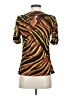 IMAN Yellow Short Sleeve Top Size XS - photo 2
