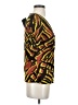IMAN Yellow Short Sleeve Top Size XS - photo 4