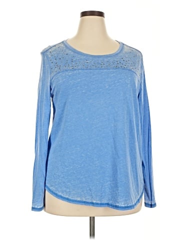 Seven7 Long Sleeve Top (view 1)