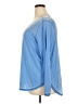Seven7 Blue Long Sleeve Top Size XXL - photo 5