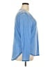 Seven7 Blue Long Sleeve Top Size XXL - photo 4