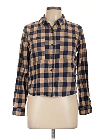 Forever 21 Long Sleeve Button-Down Shirt (view 1)