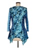 Alberto Makali 100% Polyester Blue Kimono Size M - photo 2
